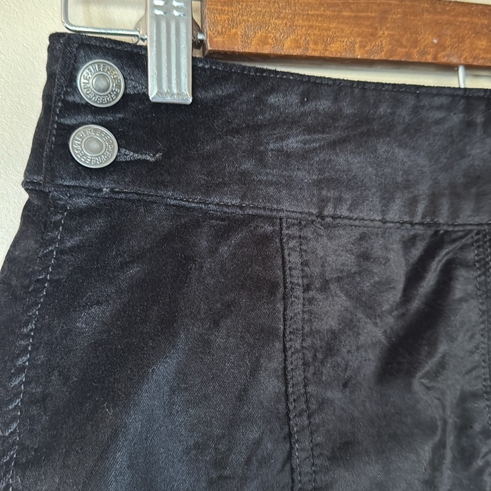 Free People Velvet Mini Skirt - Picture 2 of 6